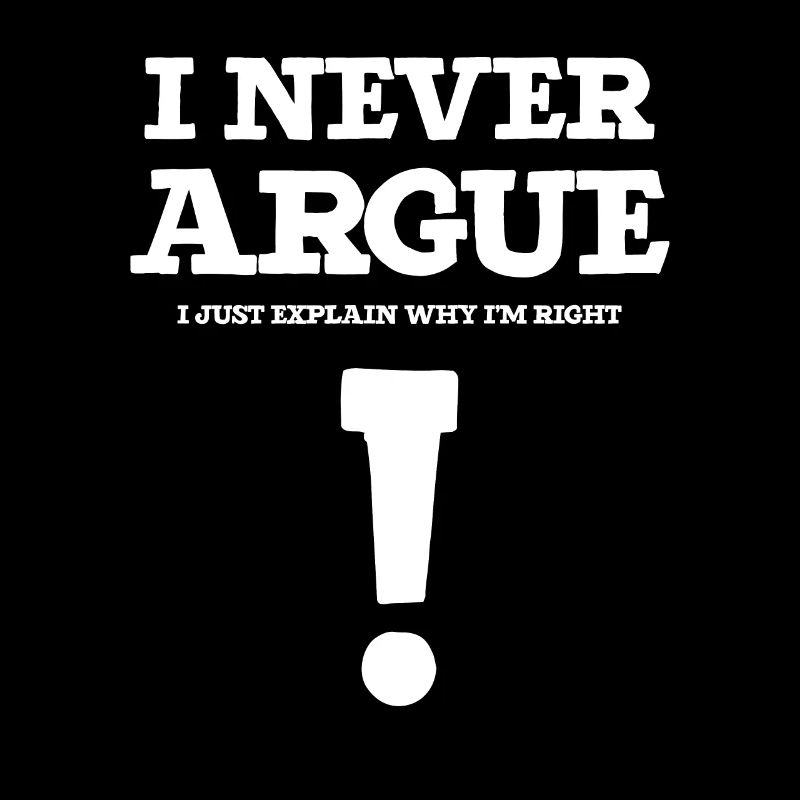 I'm not arguing, I'm just explaining why