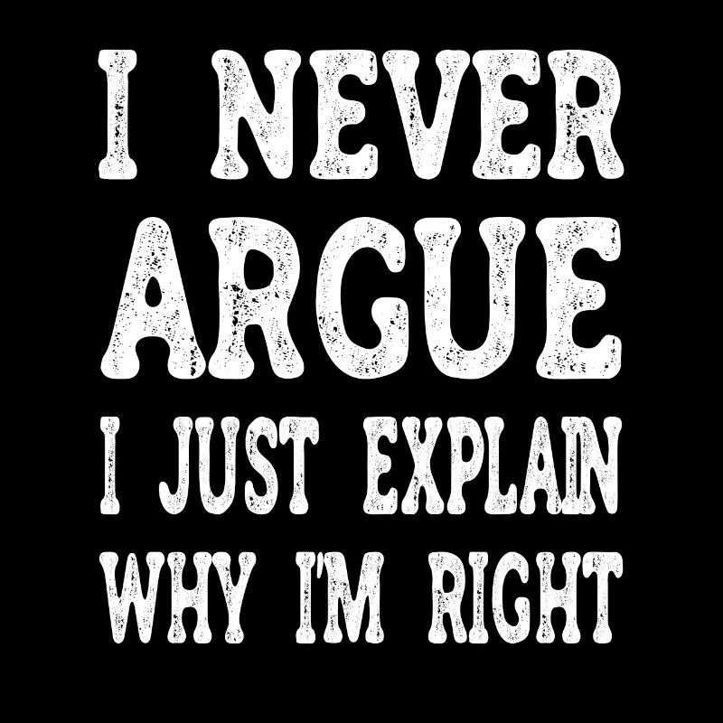 I'm not arguing, I'm just explaining why