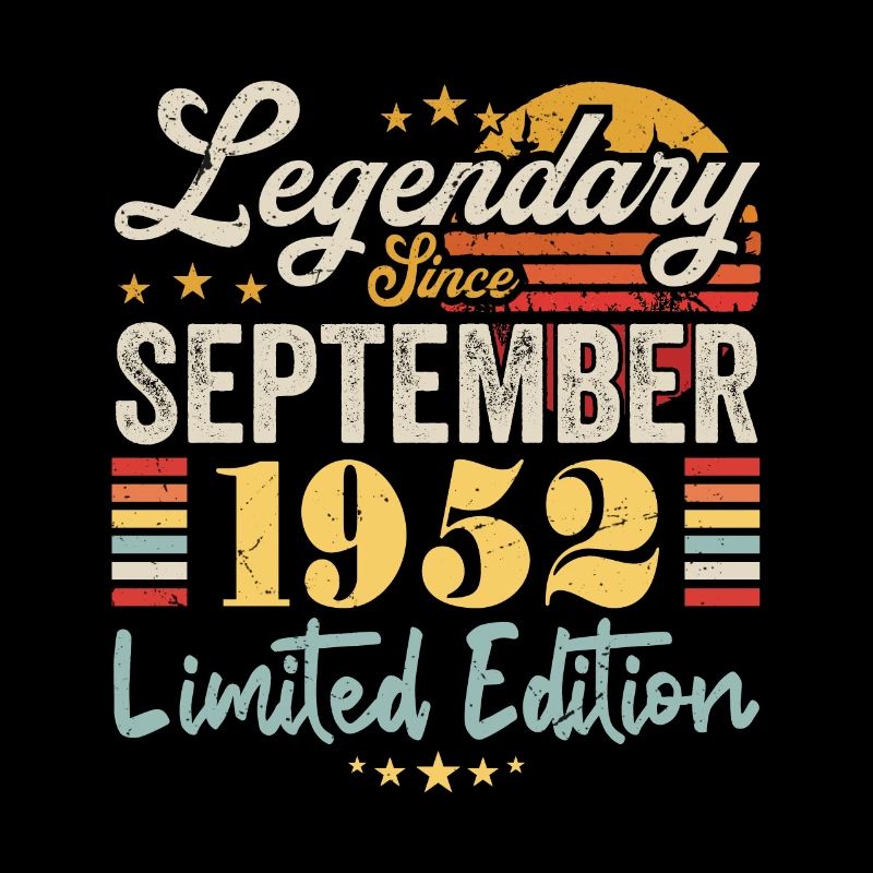 Geburtstagsgeschenk 1952 Legenden September 1952