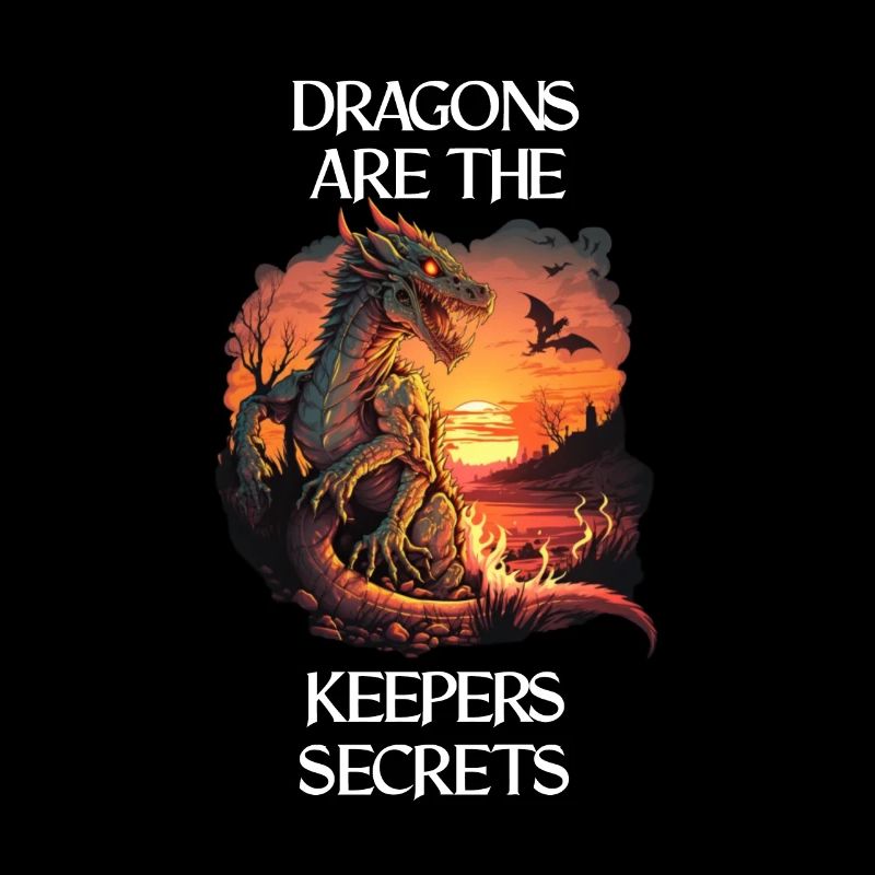 Mythical Creature Dragon Gift Men Dragon for a