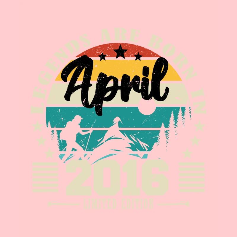 April 2016 Geburtstagsgeschenk April 2016. April