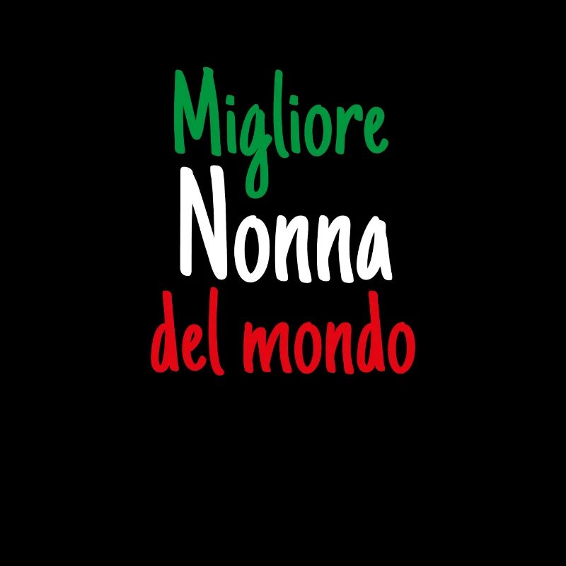 Migliore Nonna Del Monde Beste Großmutter