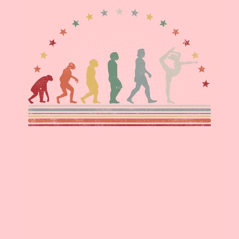Akrobatik Evolution Retro Bodenturnen Hobby Turnen