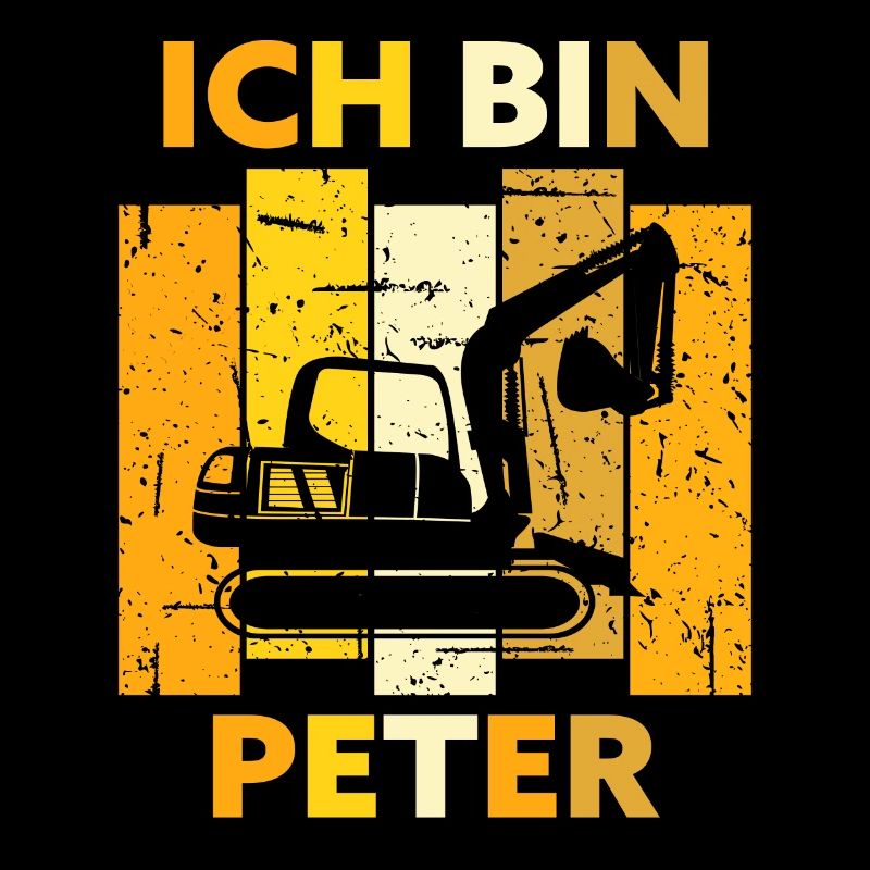 Peter Geschenk Name Namensschild Geburtstag