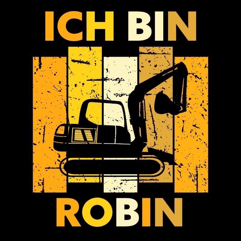Robin Geschenk Name Namensschild Geburtstag
