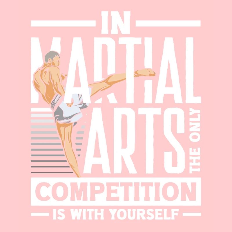 Dans la compétition d’arts martiaux est avec vous-même Jiu