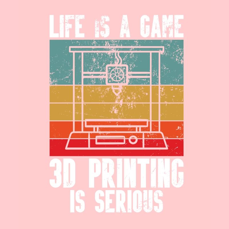 3D printer lover who prints filament nerdy