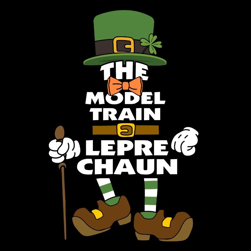 The Model Train Leprechaun St Patrick's Day