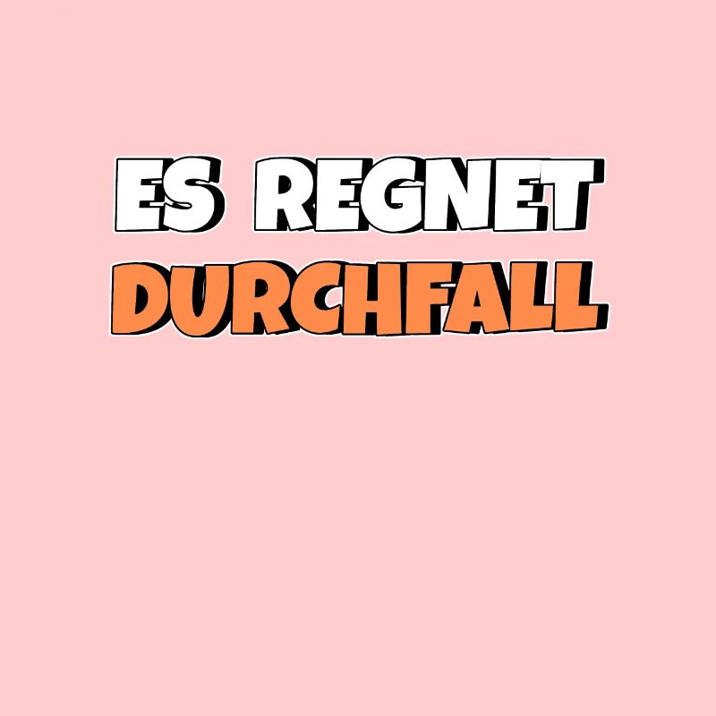 Es regnet Durchfall