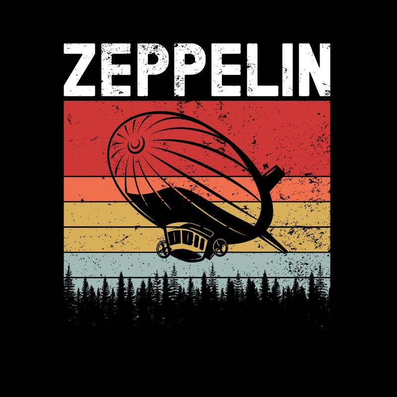 Zeppelin Avion Dirigeable Aviation guidée