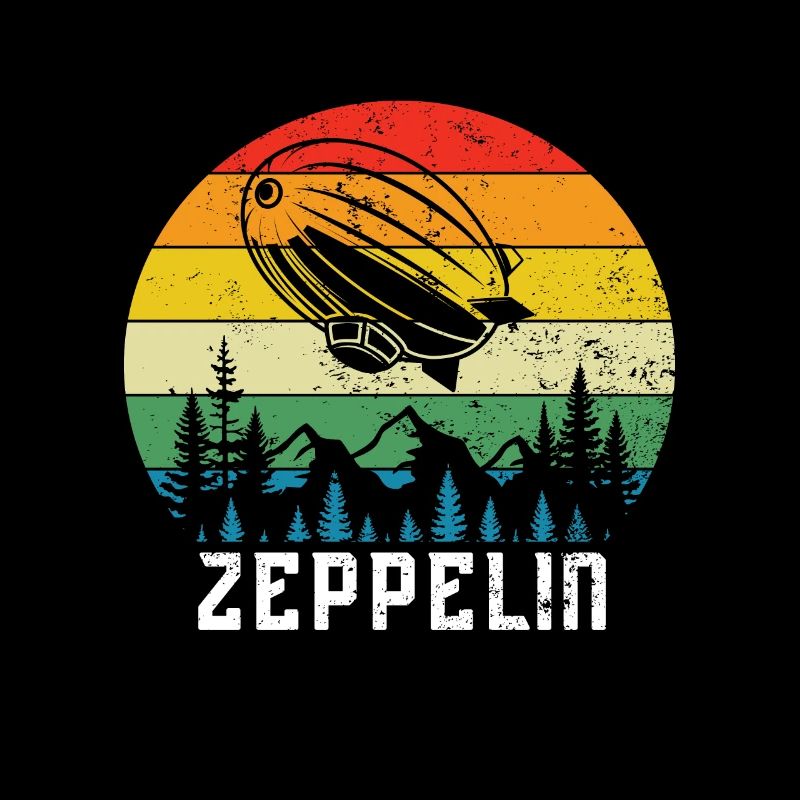 Zeppelin Avion Dirigeable Aviation guidée