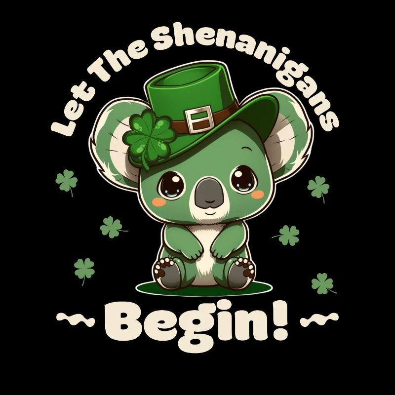 que les manigances commencent Kleeblatt St Patricks