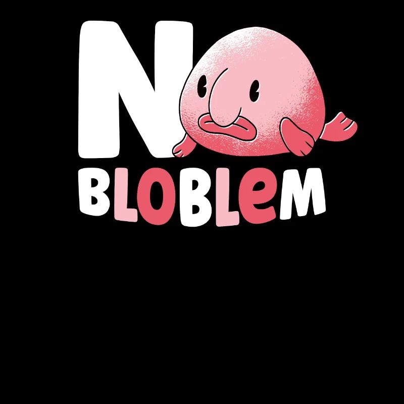 No Bloblem blob fish Deep-sea fish Ugly