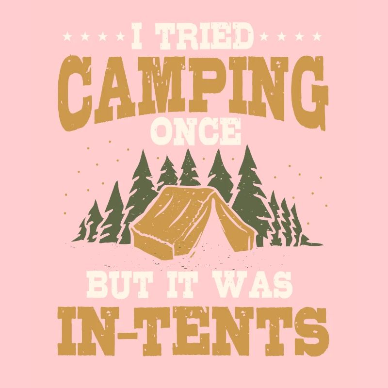 Funny camping pun