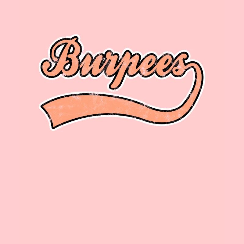 Lettrage de Burpee