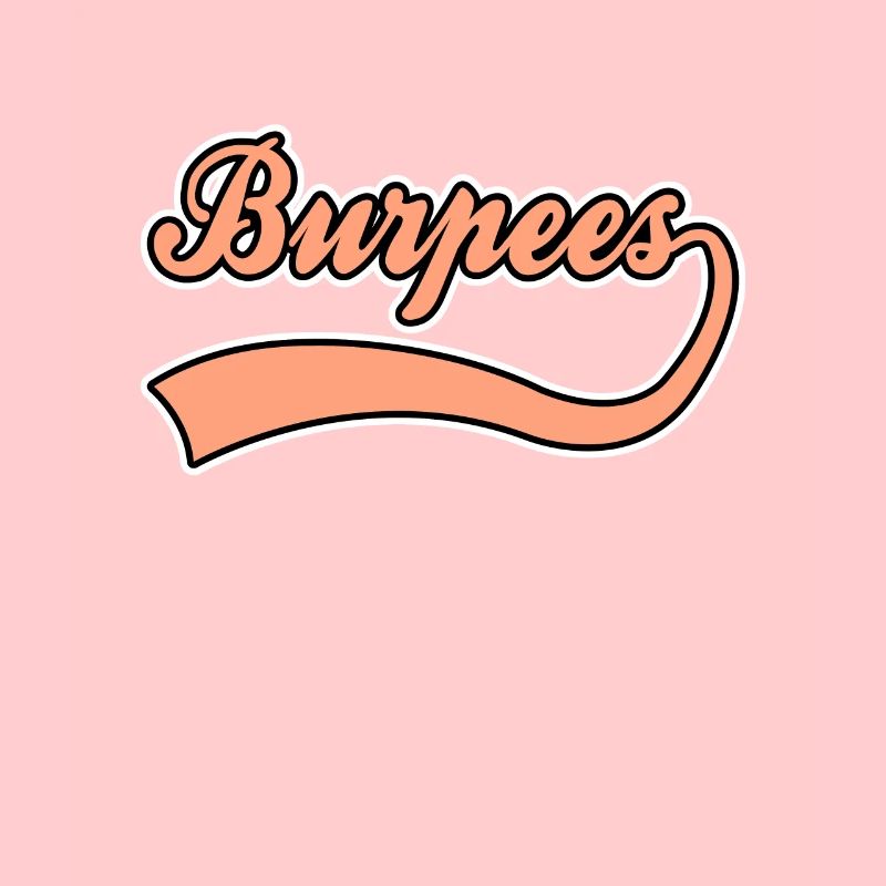 Lettrage de Burpee