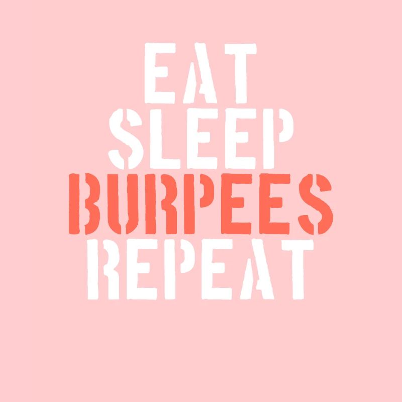 Manger des burpees endormis