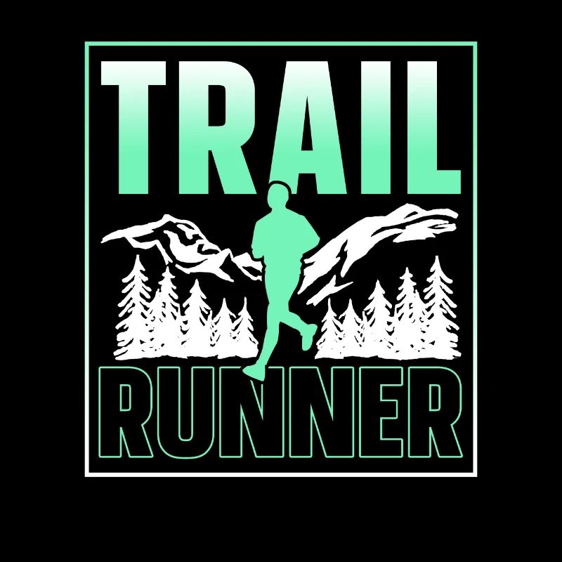 Trail Runner Race Running Trail Running