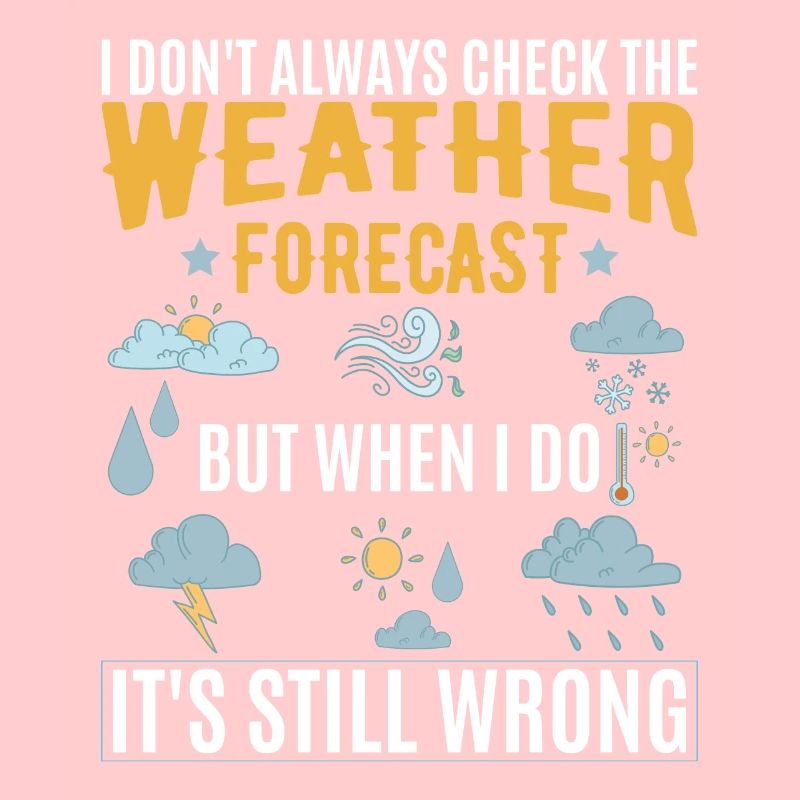 I Don't Always Check The Weather Forecast