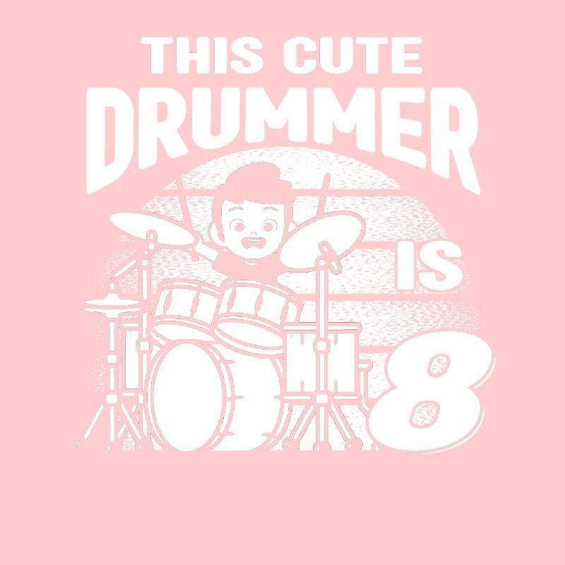 Birthday Drummer Boy - Ce mignon batteur a 8 ans