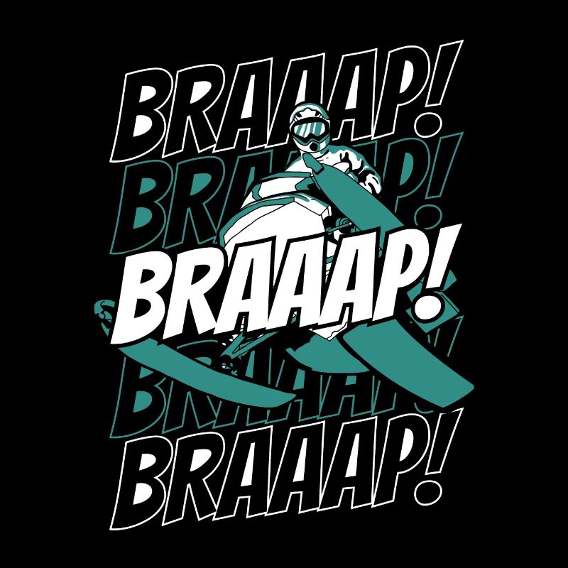 Braaap Braaap Snowmobile Snowmobile Drivers