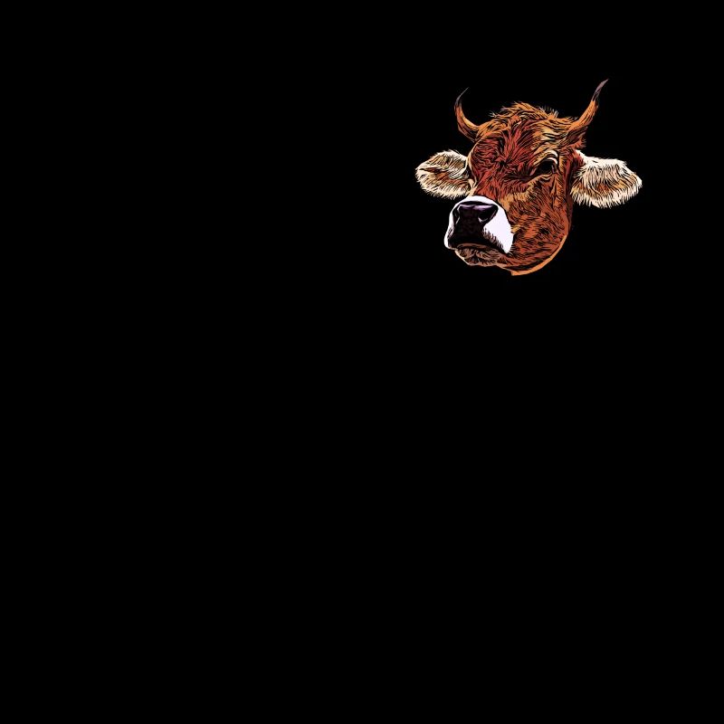 Impression de motifs de ferme de vaches