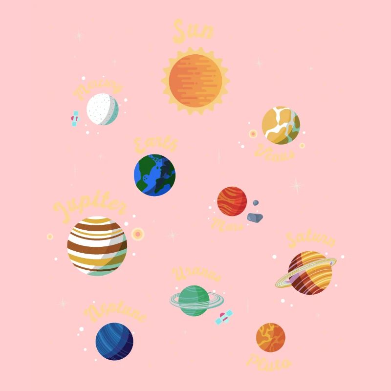 Solar System Planets Knowledge Outer Space for Kid