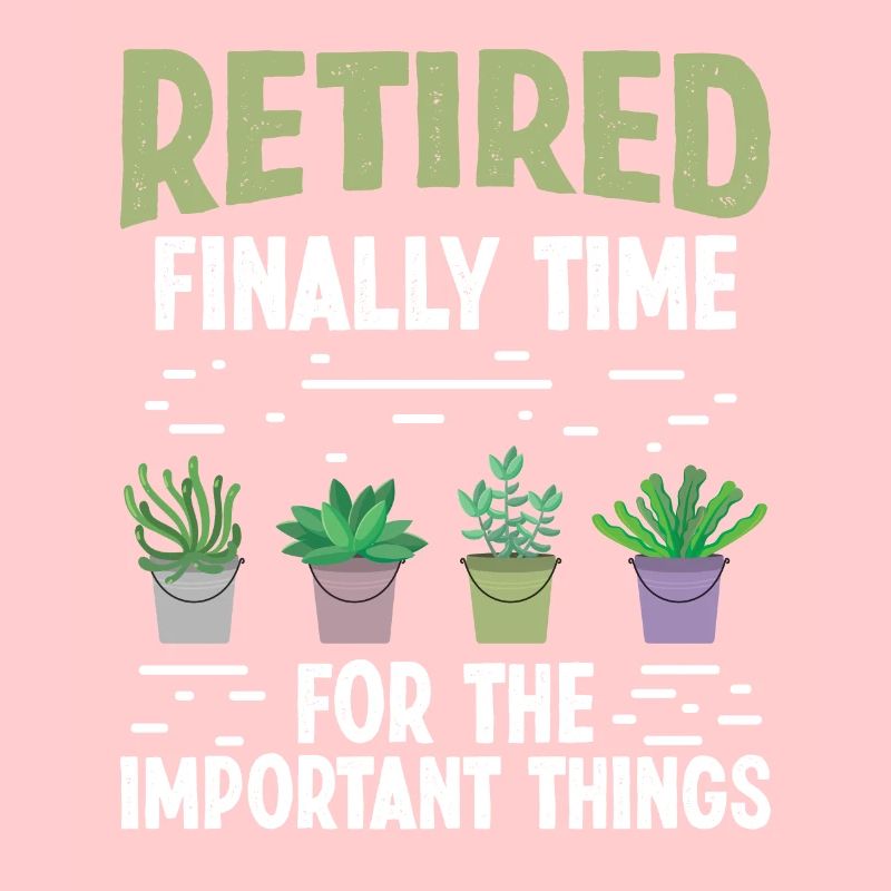 Retired finally Time for the important things