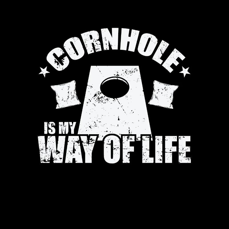Cornhole est mon passe-temps de jeu de mode de vie
