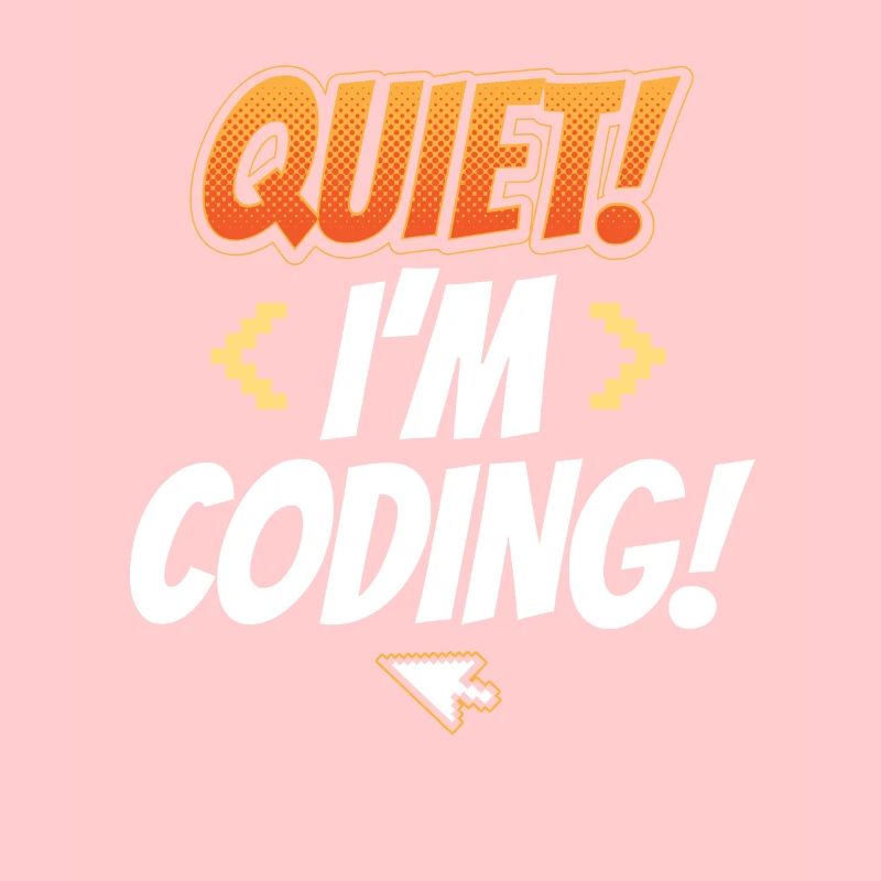 Leise Ich Programmiere Coding Coder Programmieren