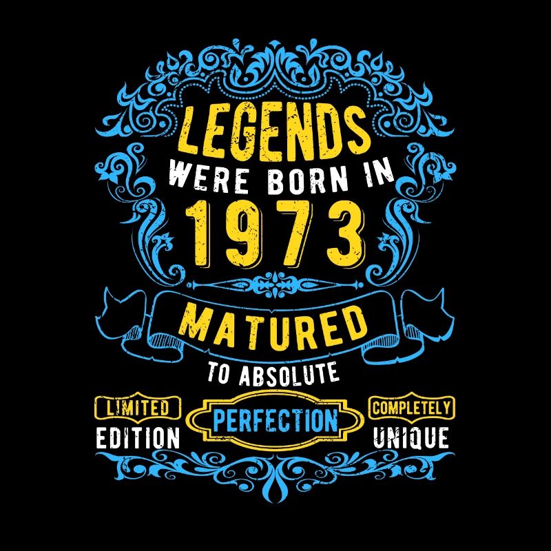 Legenden wurden 1973 Geboren Geburtstag