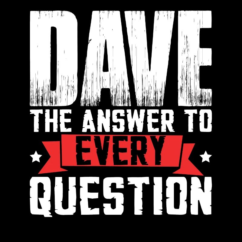 Lustiger Dave-Spruch