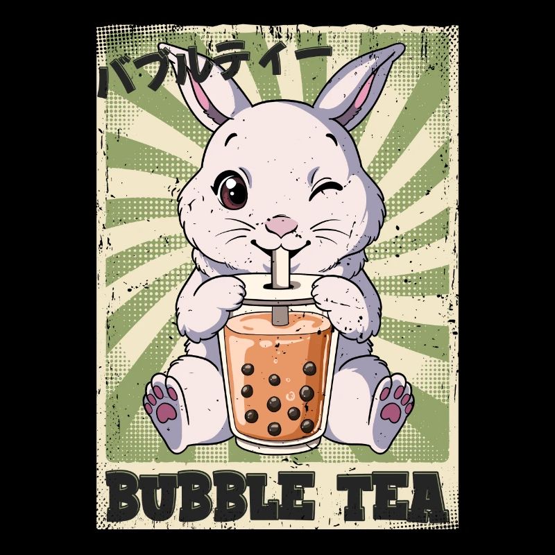 Boba Tea Rabbit Bubble Tea