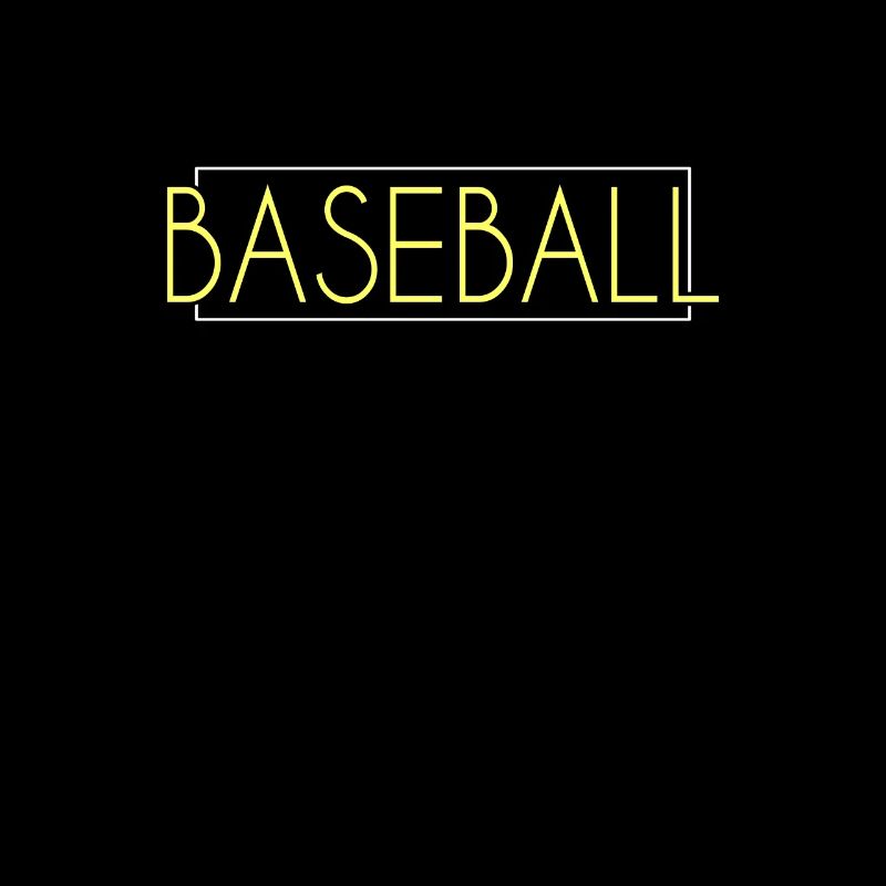 Baseball lettering