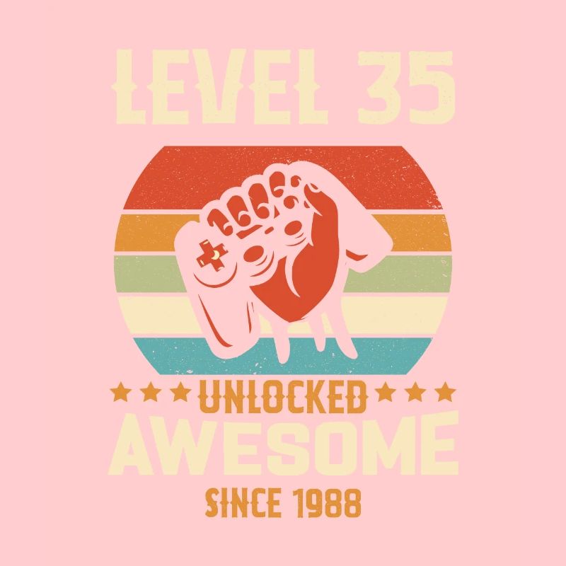 Level 35 complete 1988 Birthday Gift