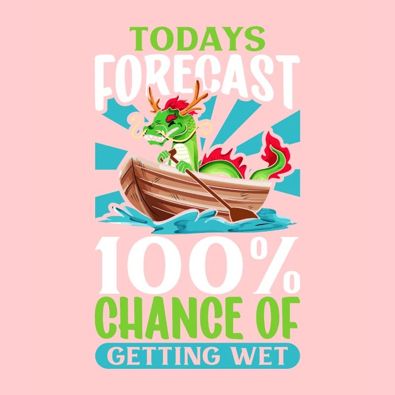 Heute wird es nass - Drachenboot