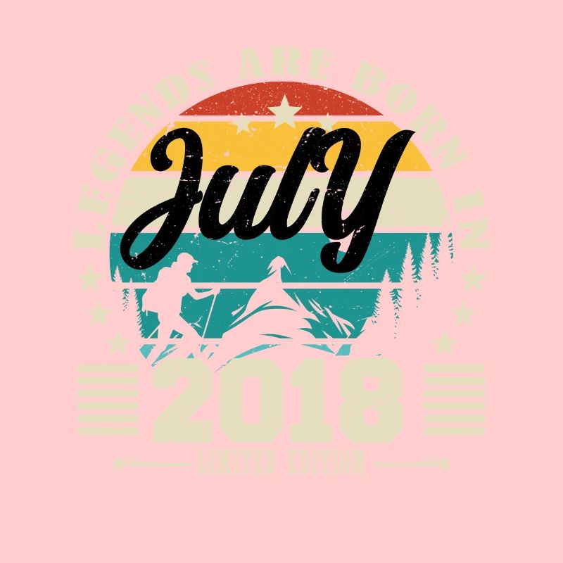 Juli 2018. Geburtstagsgeschenk Juli 2018.