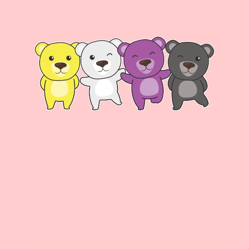 Nonbinary Monkey Flag Pride LGBTQ Cute Monkey