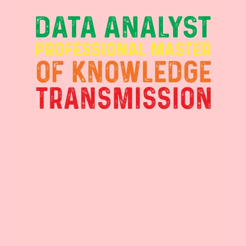 Great quote from a data analyst