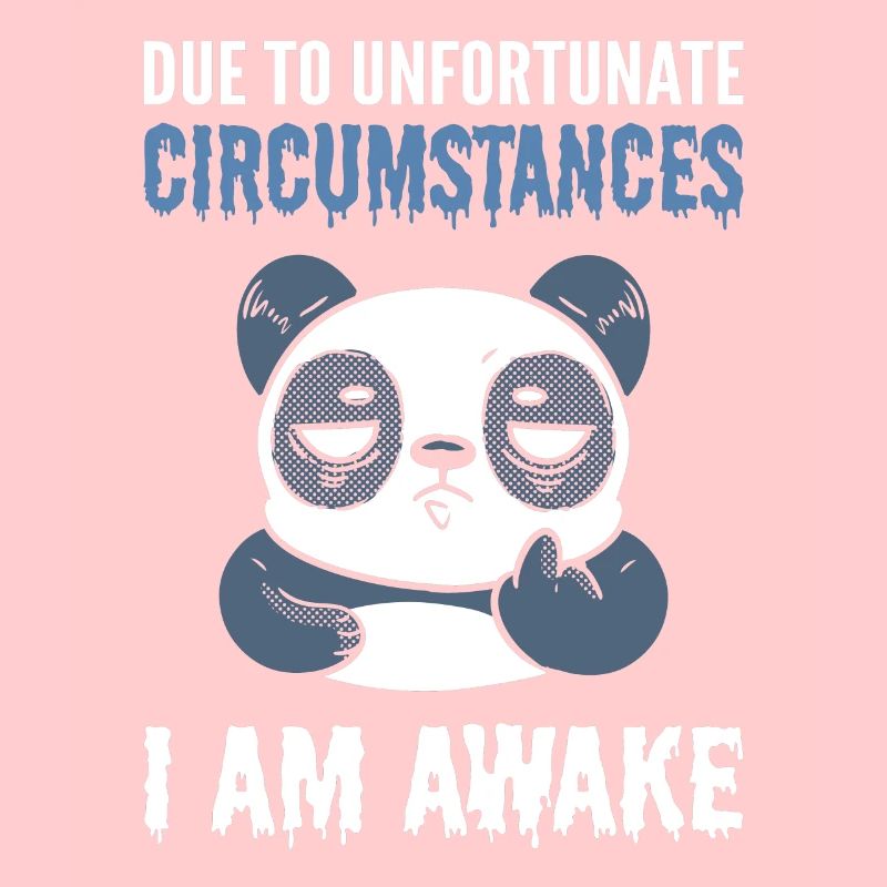 Due To Unfortunate Circumstances I Am Awake Panda