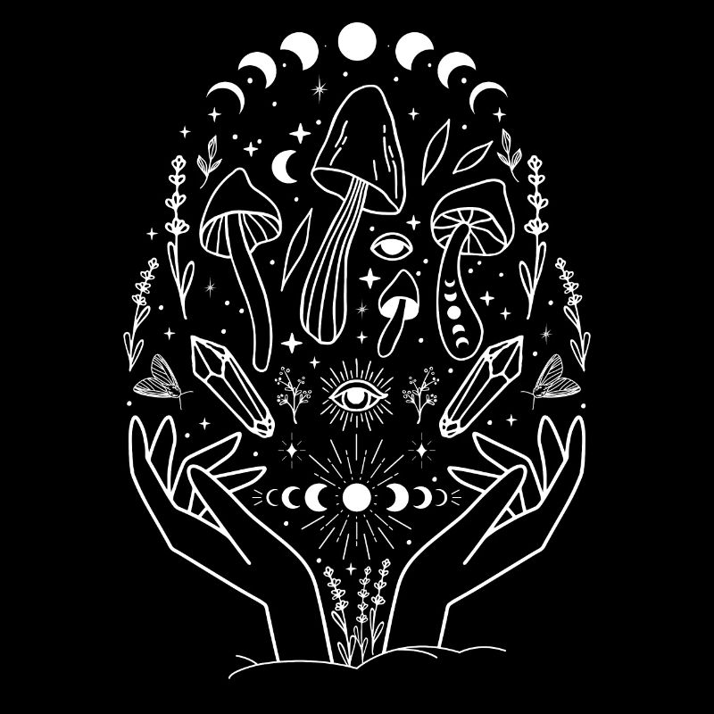 Boho Pilze Cottage Core Aesthetic Goblincore