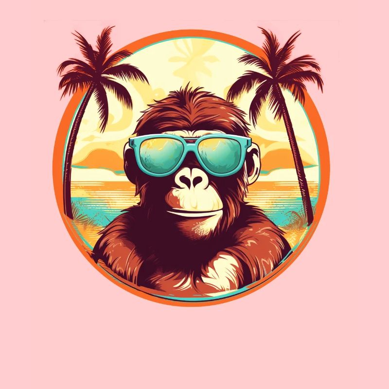 Sun, Sand, and Monkey Magic: Stylish Beach Design