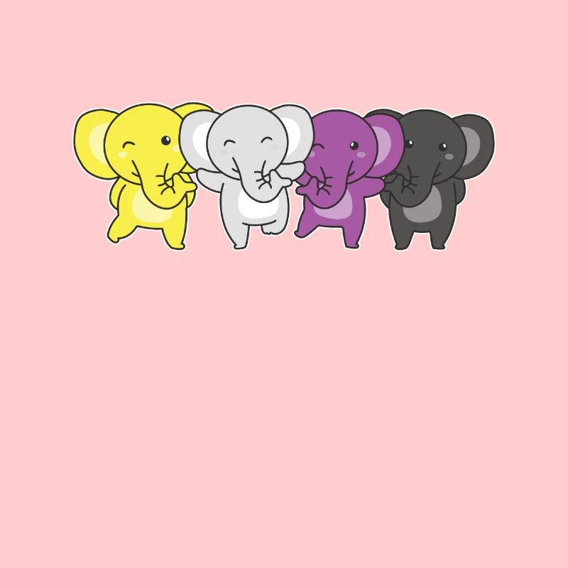 Nonbinary Monkey Flag Pride LGBTQ Cute Monkey