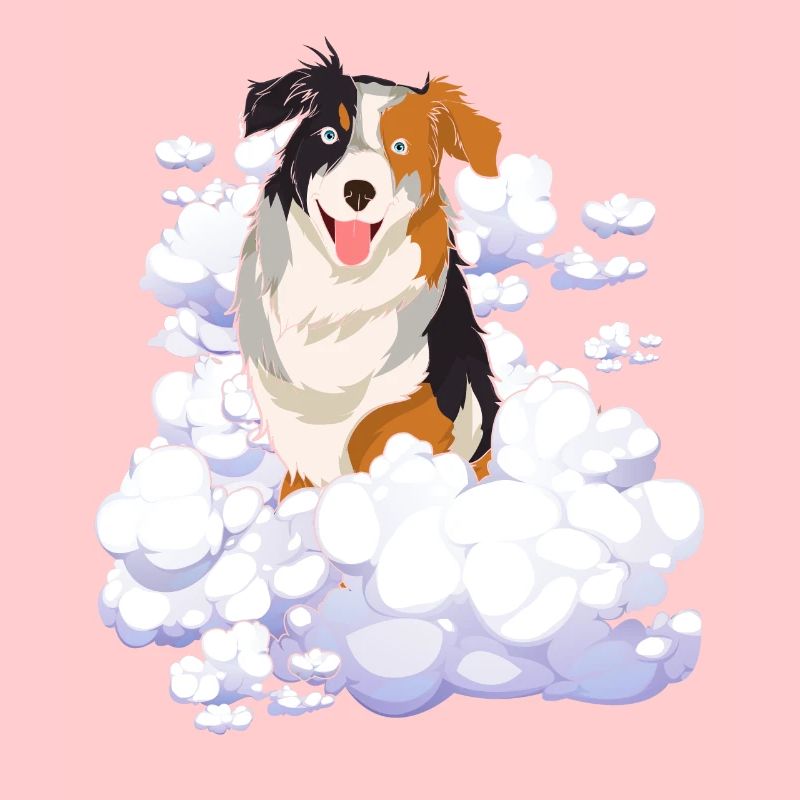 Clouds Dogs Gift Pet Australian Shepherd