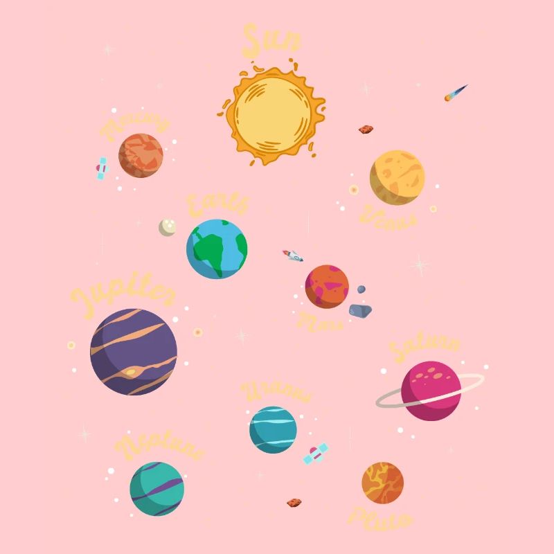 Solar System Planets Knowledge Outer Space for Kid