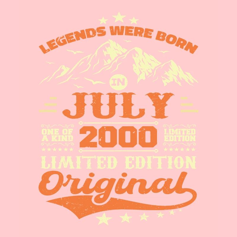 July 2000 vintage retro anniversary 2000