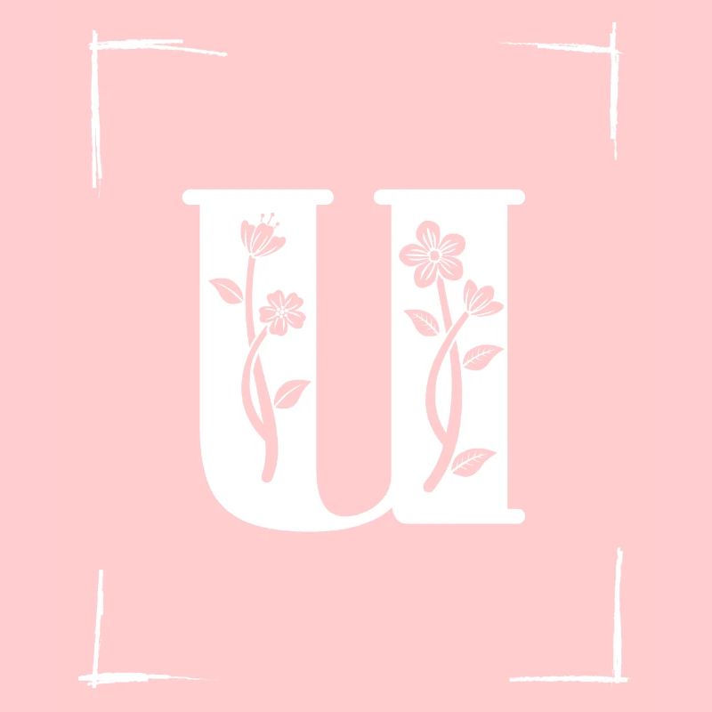 letetr U initial