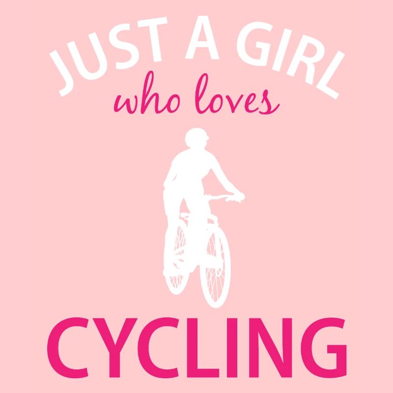 Radfahrerin Spruch Radfahren Geschenk Mädchen