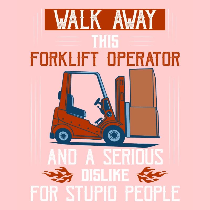 Walk Away This Forklift Operator Has Anger Issues
