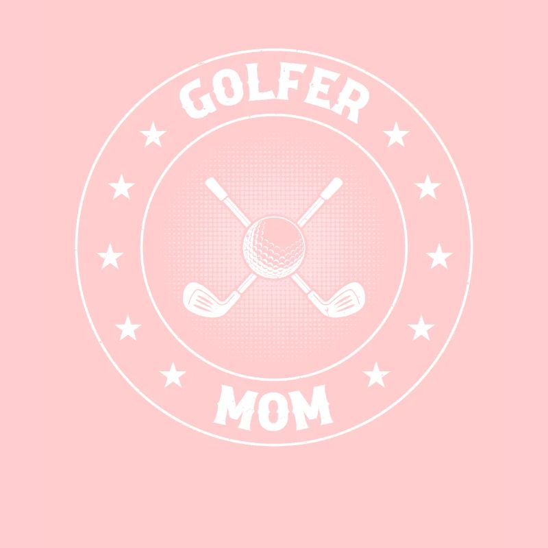 Joueuse de golf Mama Golfeuse Golf - Golfeuse Maman